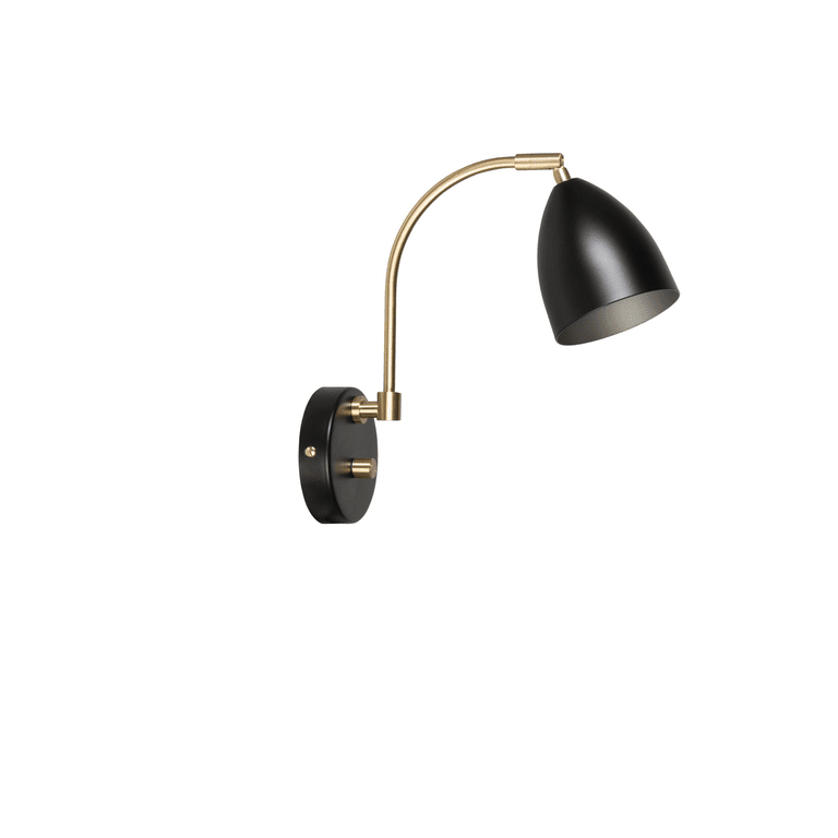 Deluxe Schwarz leselampe Von Belid - Die Deluxe-Wandleuchte hat ein schlichtes und geschmackvolles Design aus Metall und ist Teil einer Leuchtenfamilie, die Steh- und Tischleuchten mit dem gleichen stilvollen Erscheinungsbild umfasst.