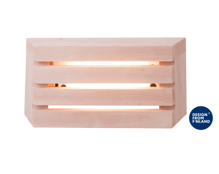 Saunaled H Holz Von Airam - Die Leuchte ist dimmbar, sodass Sie die Lichtmenge je nach Situation anpassen k&ouml;nnen.