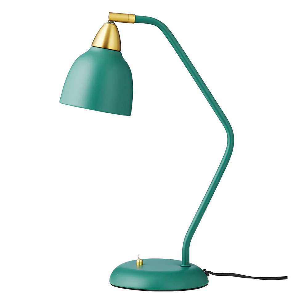 Urban 45cm Dunkelgrün schreibtischlampe Von Superliving - Peppen Sie Ihren Arbeitsplatz mit der Urban-Schreibtischlampe in einem eleganten, matten Dunkelgrün mit Messingdetails auf.