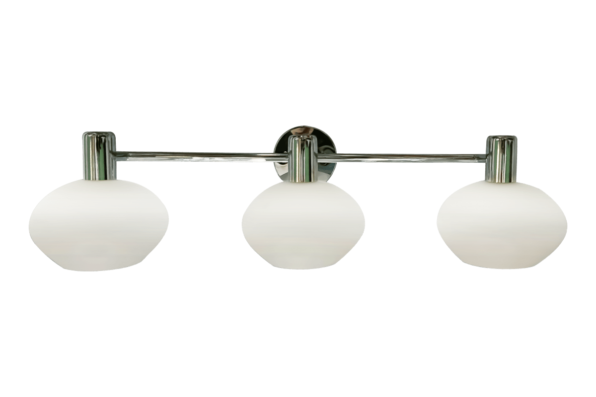 Elba 63cm Chrom badezimmerlampe Von Aneta Lighting - Die Wandleuchte Elba ist eine moderne Badezimmerleuchte, die perfekt &uuml;ber den Badezimmerspiegel passt.