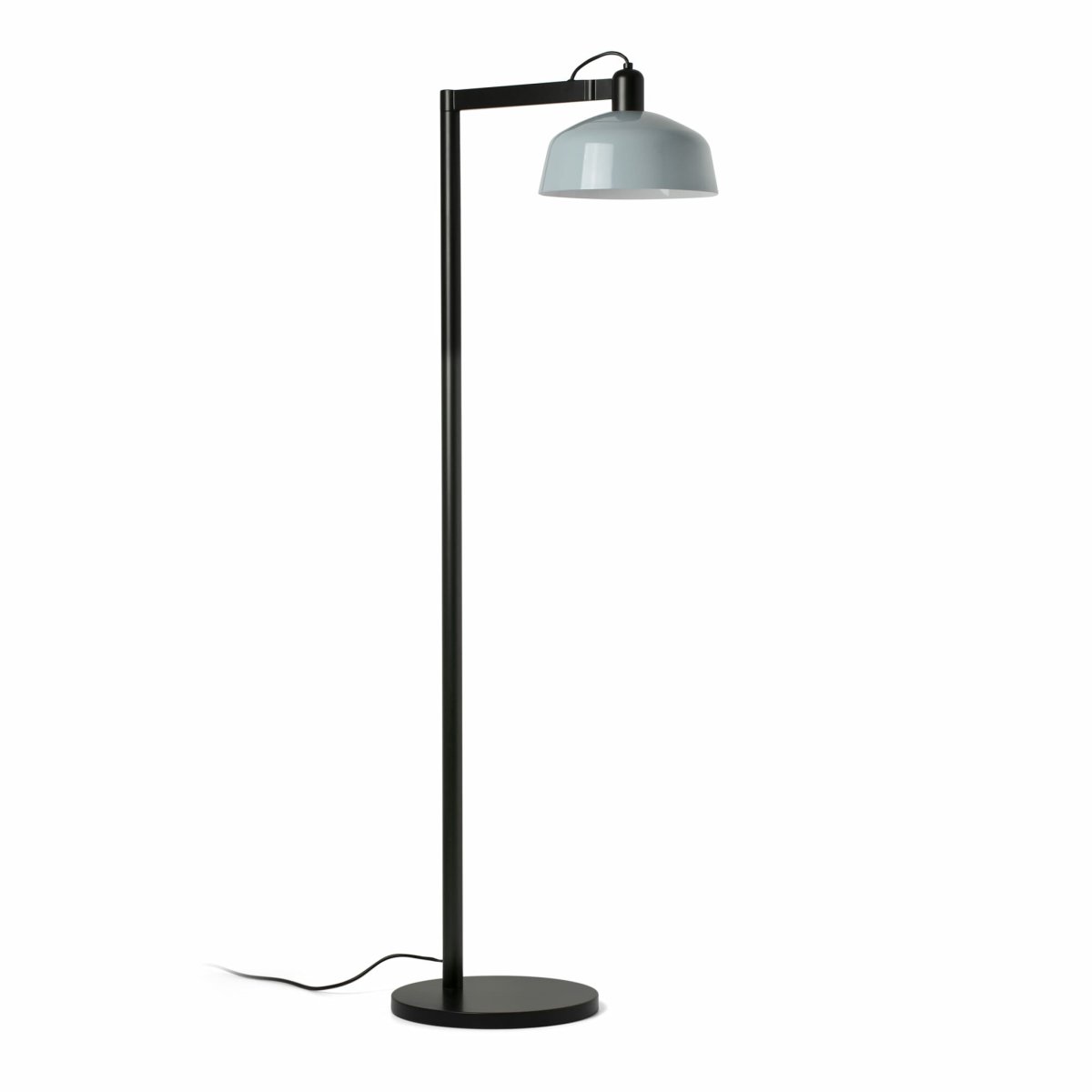 Tatawin Graublau stehlampe Von Faro Barcelona - Eine Leuchte mit starker Identit&auml;t, die kulturelle Formen mit modernem Design verbindet &ndash; perfekt als stilvoller Akzent in privaten und &ouml;ffentlichen R&auml;umen.