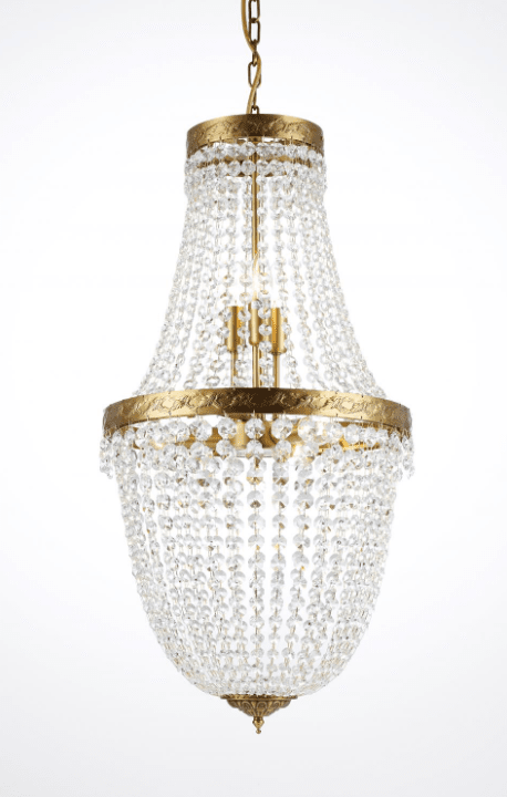 Morsamt Ø40 Gebürstetes Messing kristall Von Norrsken Design - Das schöne Design mit Messingdetails vermittelt ein Gefühl von Raffinesse und Stil.