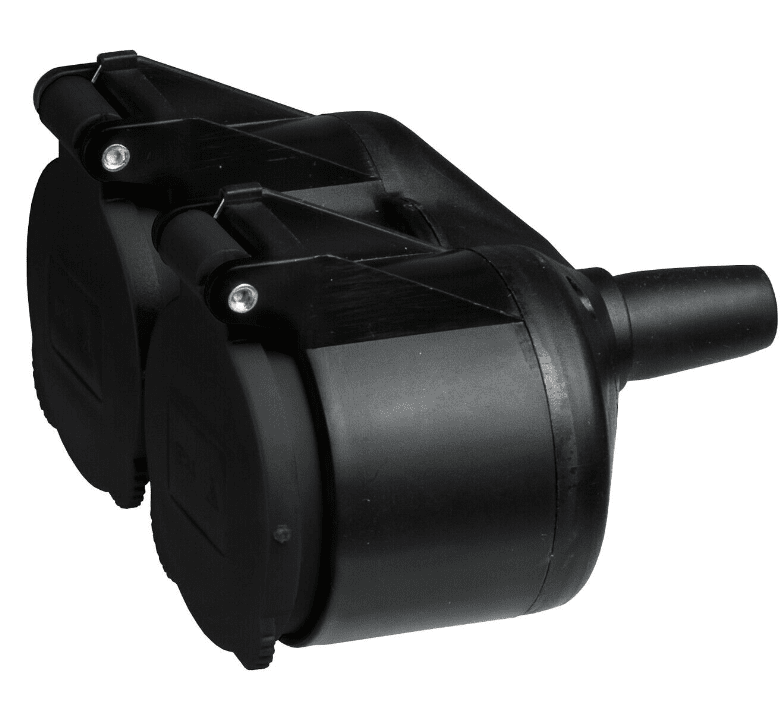 2-Fach Steckdosenadapter Von Airam - 