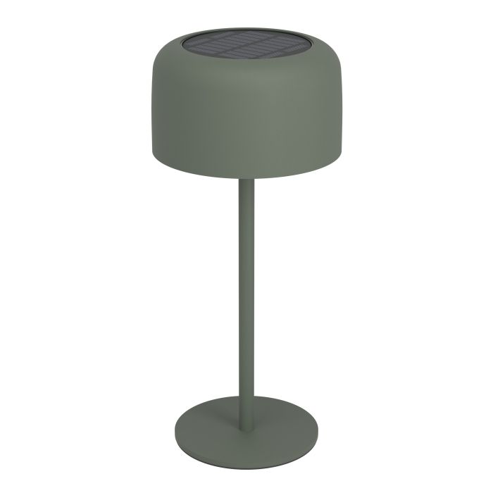 Roccanova 30cm Grün solarleuchte Von Eglo - Roccanova ist eine stilvolle, solarbetriebene Tischlampe, die Form und Funktion für den Innen- und Außenbereich vereint.
