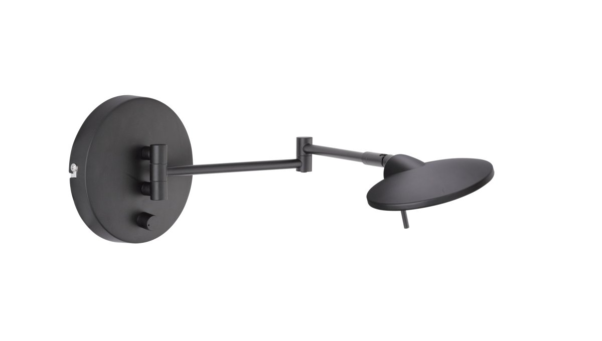 Kazan 55cm Schwarz wandlampe Von Trio Lighting - 