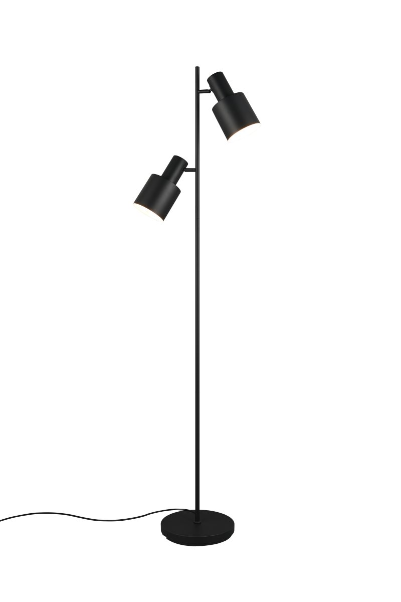 Agudo Schwarz stehlampe Von Trio Lighting - 