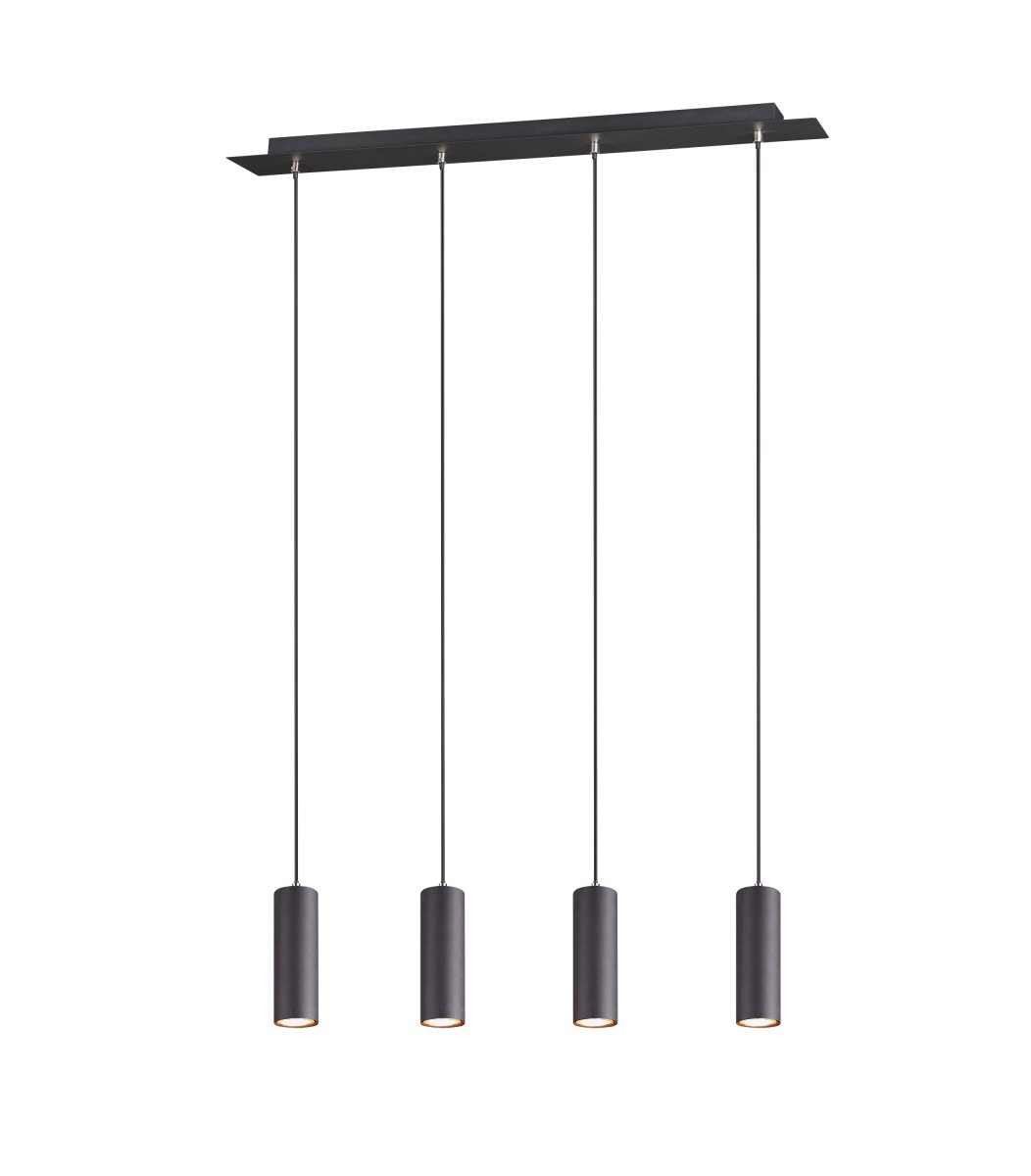 Marley 75cm Schwarz hängelampe Von Trio Lighting - 