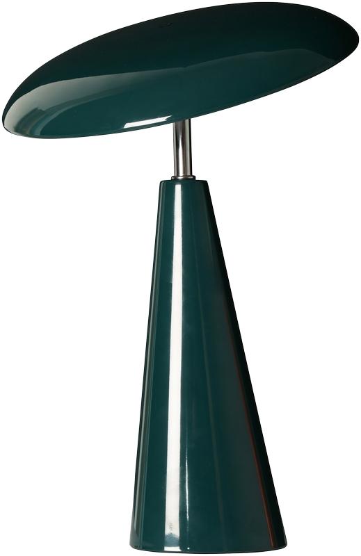 Audrey 33cm Dunkelgrün tragbare Von Eja - Die integrierte LED-Beleuchtung sorgt für ein angenehmes Licht, und die Lampe ist dimmbar, um die gewünschte Atmosphäre im Raum zu schaffen.