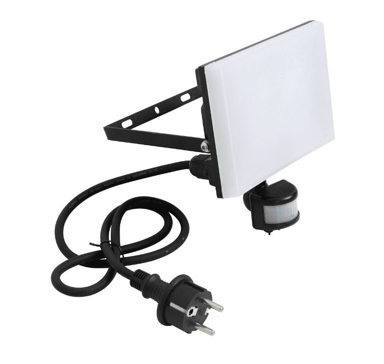 Airflood 30W Schwarz außenlampe Von Airam - Der Airflood-Flutlichtstrahler ist modern, kompakt und f&uuml;r die praktische und sichere Beleuchtung von H&ouml;fen, Lagerhallen, Durchg&auml;ngen und Parkpl&auml;tzen konzipiert.