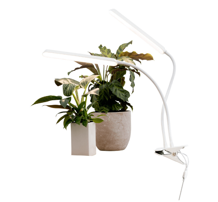 Pflanzenlampe Tulip Weiß Von Airam - Die Leuchte kann an einer Tischplatte mit einer Dicke von 30-35 mm befestigt werden.
