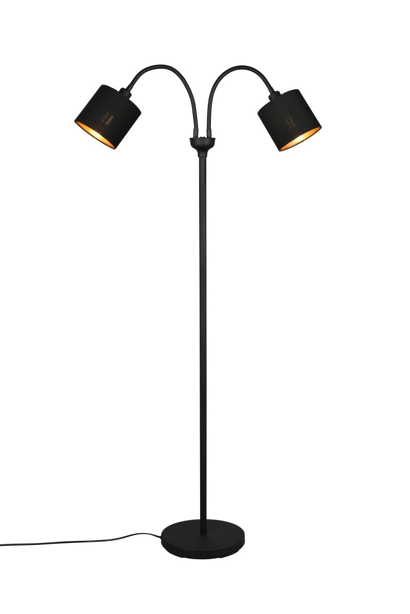 Tommy 2 Schwarz stehlampe Von Trio Lighting - 