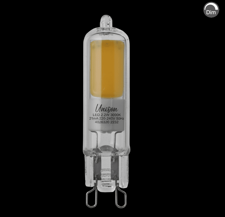 LED G9 2,2W 3000K Dimmbar Von Unison - 