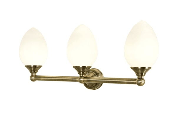Luigi 55cm Antiquität badezimmerlampe Von Aneta Lighting - Das klassische Design fügt sich problemlos in unterschiedliche Einrichtungsstile ein und sorgt für zeitlose Eleganz.
