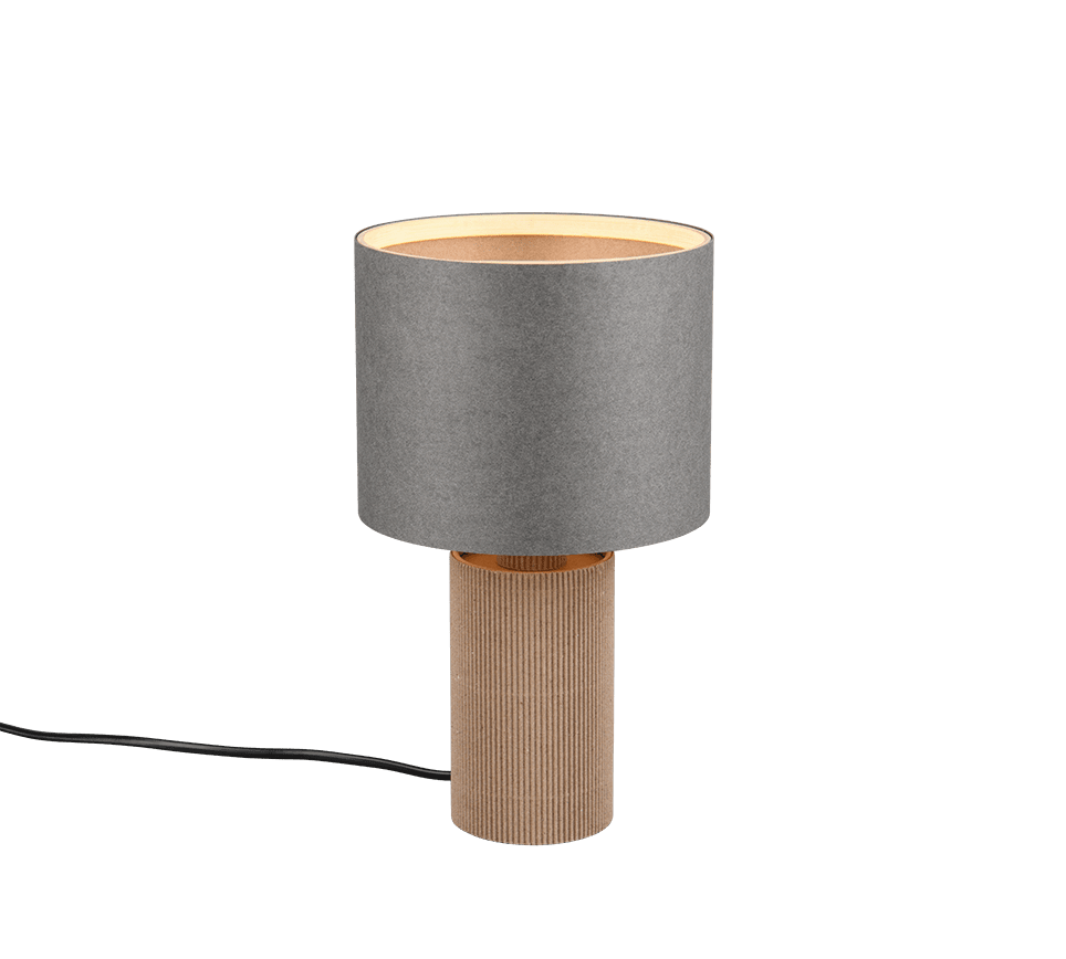 Canio 28cm Grau tischlampe Von Trio Lighting - 