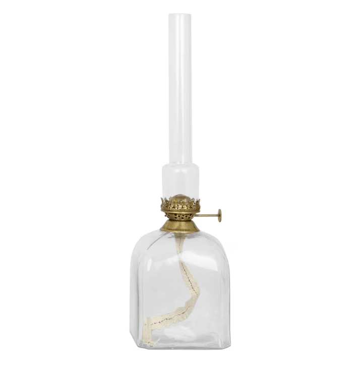 Kerosene lamp elisabeth square Transparent Von Strömshaga - Von Anfang an reichlich Wasser verwenden und bei nicht regelmäßiger Verwendung muss die Lampe nachgefüllt werden.