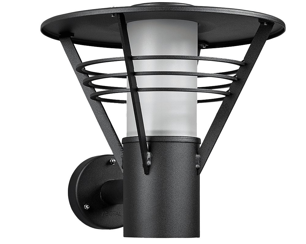 Domsand Schwarz außenlampe Von Westal - Die Leuchte verfügt über zwei Ein- und Ausgänge mit Schnellanschlussklemmen für eine einfache Installation und ist bei Anschluss an einen externen Dimmer dimmbar.
