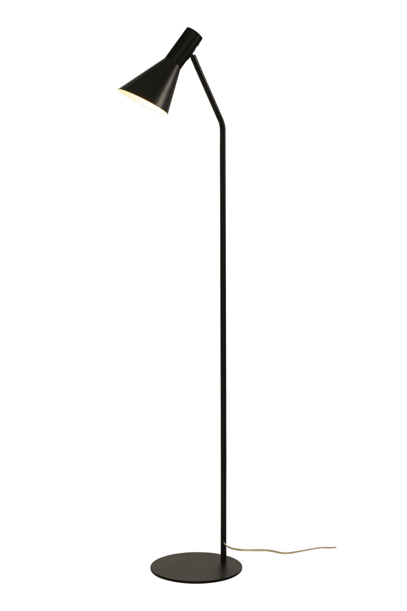 Ceres Schwarz stehlampe Von Aneta Lighting - Die Stehleuchte CERES hat ein stilvolles und zeitloses Design mit geraden und klaren Linien.