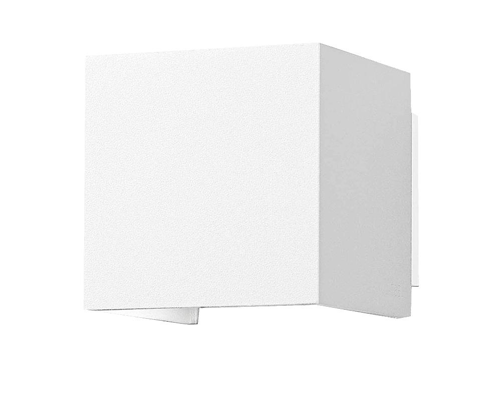 Illusion Box Weiß außenlampe Von Westal - Geeignet für den Innen- und Außenbereich (Schutzart IP54) und ideal für private und öffentliche Umgebungen.