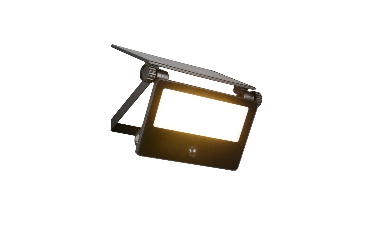Moura 15cm Schwarz außenlampe Von Trio Lighting - Moura ist eine leistungsstarke und umweltfreundliche Außenleuchte mit integriertem Solarpanel und wiederaufladbaren Batterien.