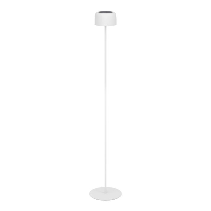 Roccanova 120cm Weiß solarleuchte Von Eglo - Roccanova ist eine stilvolle, solarbetriebene Stehlampe, die Form und Funktion für den Innen- und Außenbereich vereint.