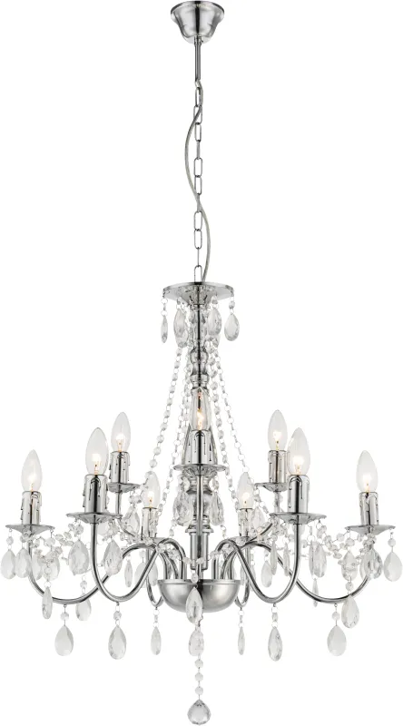 William Ø65 Chrom kristall Von Globo Lighting - 