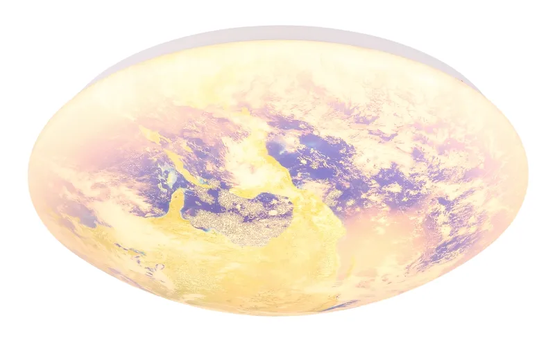 Gaia Ø35 Weiß kinderlampe Von Globo Lighting - Ett utm&auml;rkt val f&ouml;r vardagsrum, kontor eller barnrum och fungerar b&aring;de som en funktionell ljusk&auml;lla och en dekorativ inredningsdetalj.