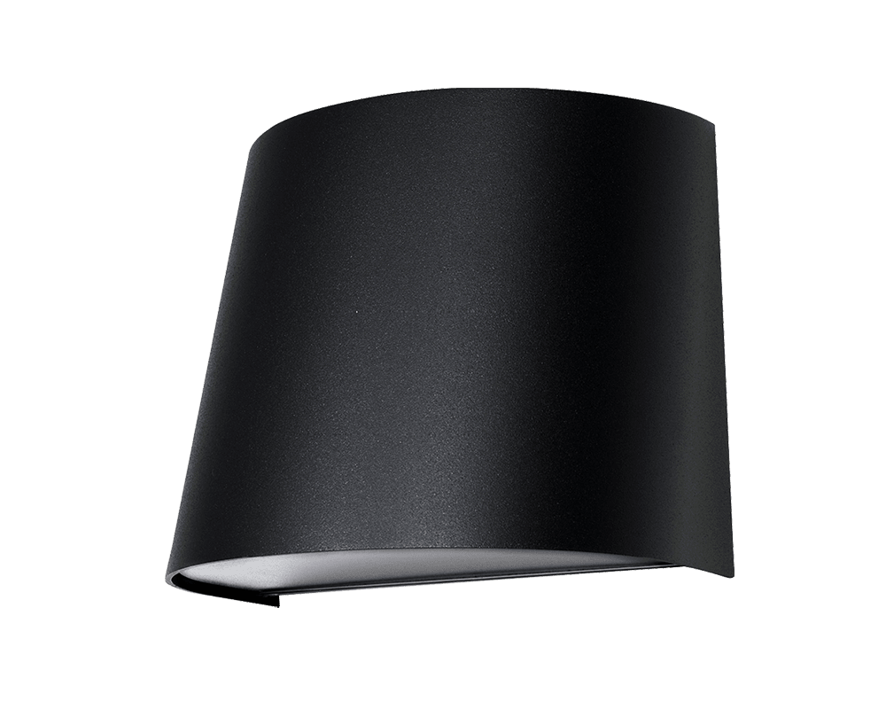 Mini Schwarz außenlampe Von Westal - Die Rückseite ist mit zwei Ein- und Ausgängen sowie einem Schnellanschlussklemmenblock ausgestattet und ermöglicht so eine einfache Installation.