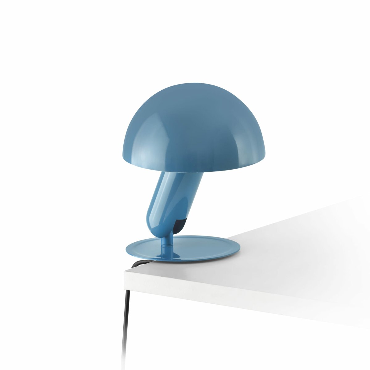 Bela 24cm Blau schreibtischlampe Von Faro Barcelona - Dank ihrer praktischen Klemmfunktion l&auml;sst sie sich einfach an Kopfteilen, Regalen oder Schreibtischen befestigen &ndash; perfekt zum Arbeiten und Entspannen.
