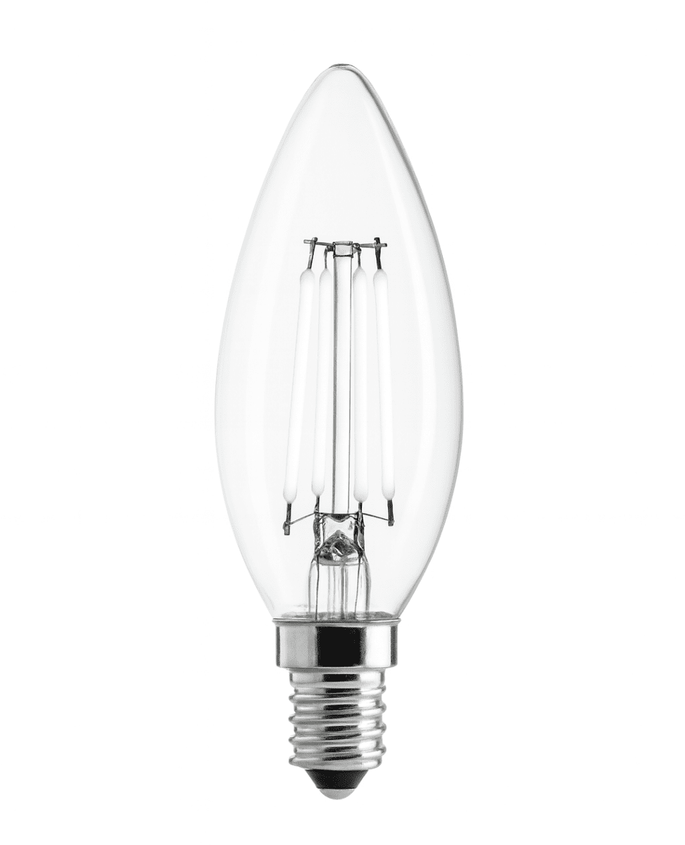 LED E14 Kruunukynttilälamppu 0,8W 2700K Dimmbar Von Unison - 