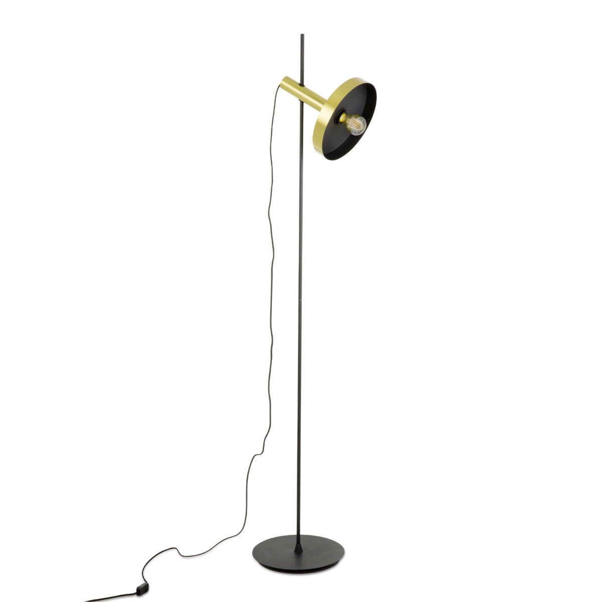 Whizz Gold stehlampe Von Faro Barcelona - Whizz ist Teil einer Designserie mit passenden Leuchten &ndash; ideal f&uuml;r durchdachte Einrichtungsprojekte.