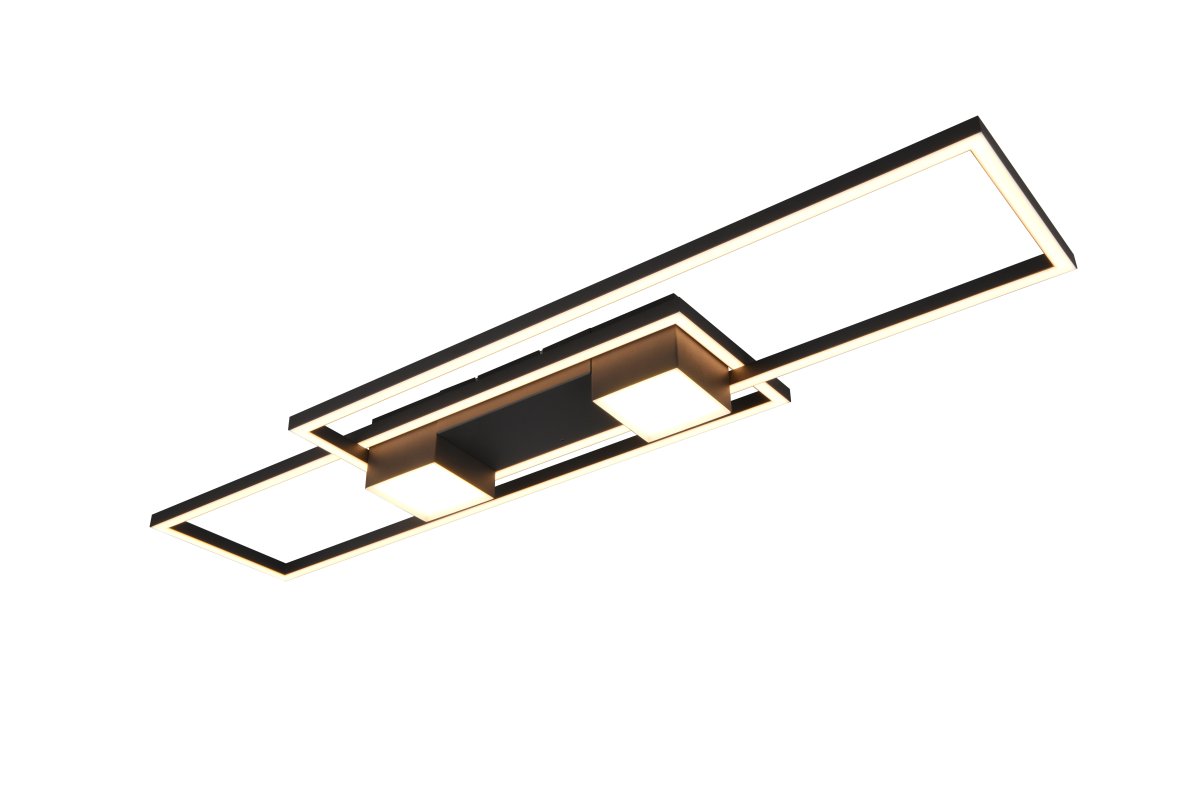 Albany 100cm Schwarz deckenleuchte Von Trio Lighting - 