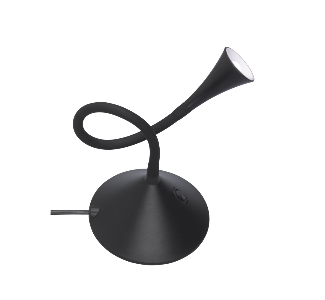 Viper 30cm Schwarz schreibtischlampe Von Trio Lighting - 