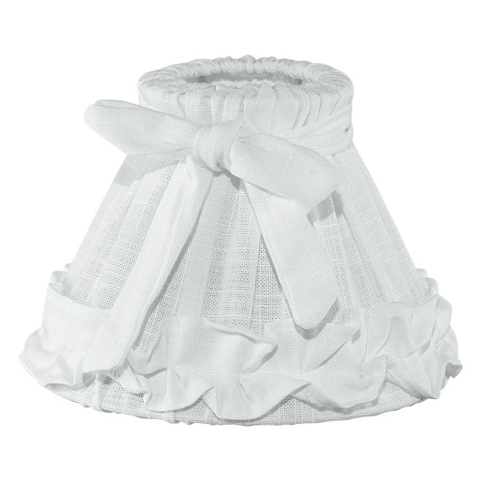 Vintage Lampenschirm Weiß Von Eglo - 