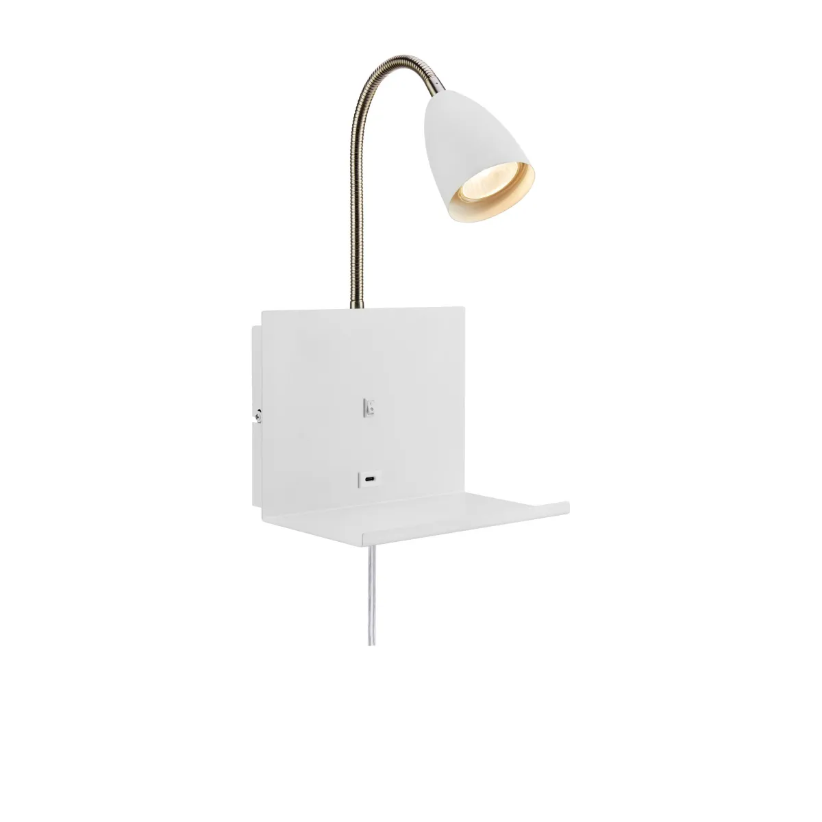 Cuarto Weiß leselampe Von Markslöjd - Verstellbare Leselampe mit Flexarm.