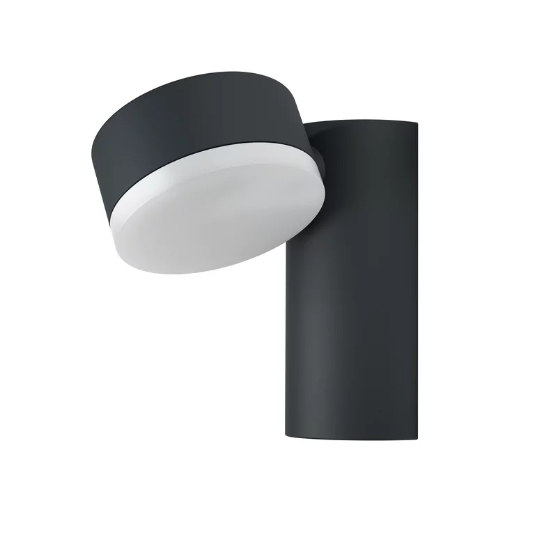 Spot Dunkelgrau außenlampe Von Ledvance - Den minimalistiska designen g&ouml;r att Spot passar perfekt f&ouml;r b&aring;de moderna och klassiska utemilj&ouml;er, vilket ger ett effektivt och riktat ljus.