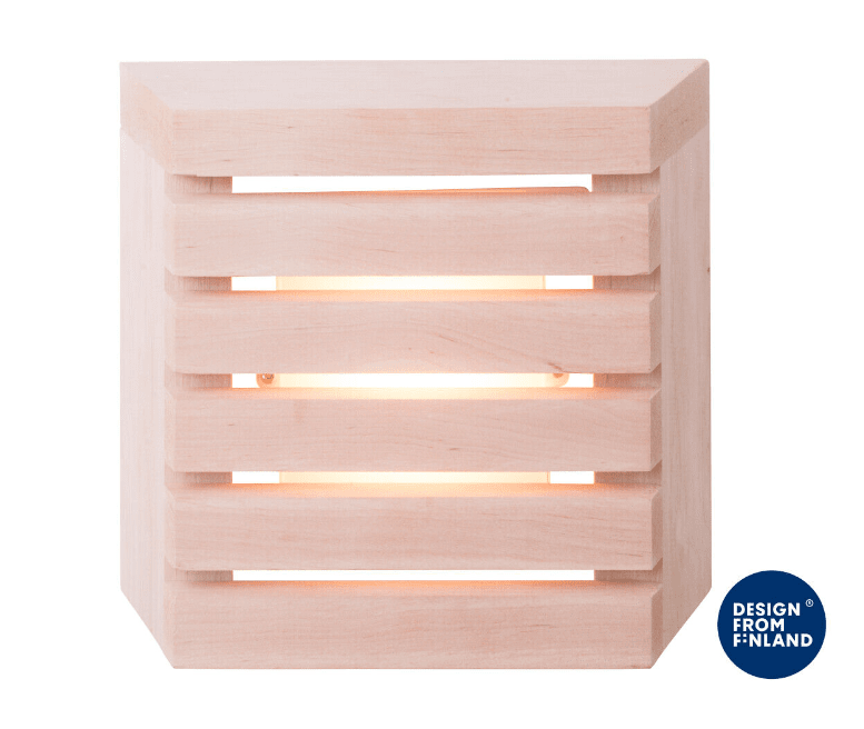 Saunaled K Holz Von Airam - Die Leuchte ist dimmbar, sodass Sie die Lichtmenge je nach Situation anpassen k&ouml;nnen.