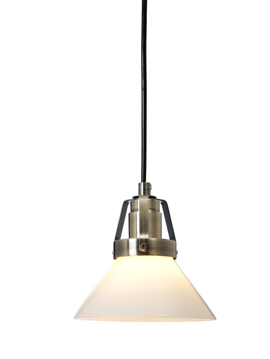 Schusterlampe Ø15 Weiß fensterlampe Von Cottex - Lieferung mit 3,5 m langem schwarzem Kabel und Stecker.