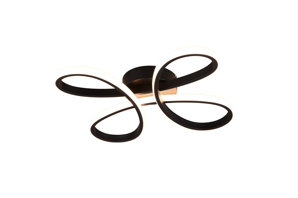 Fly 40cm Schwarz deckenleuchte Von Trio Lighting - 