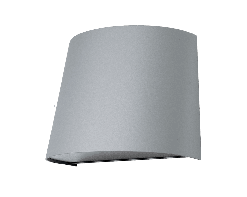 Mini Grau außenlampe Von Westal - Die Rückseite ist mit zwei Ein- und Ausgängen sowie einem Schnellanschlussklemmenblock ausgestattet und ermöglicht so eine einfache Installation.