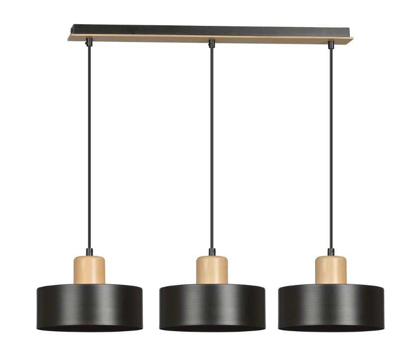 Torin 80cm Schwarz hängelampe Von Emibig Lighting - Torin ist eine moderne Deckenleuchtenserie mit schlichter Form und stilvollem Design &ndash; ein Modell, das in fast alle Inneneinrichtungen passt.