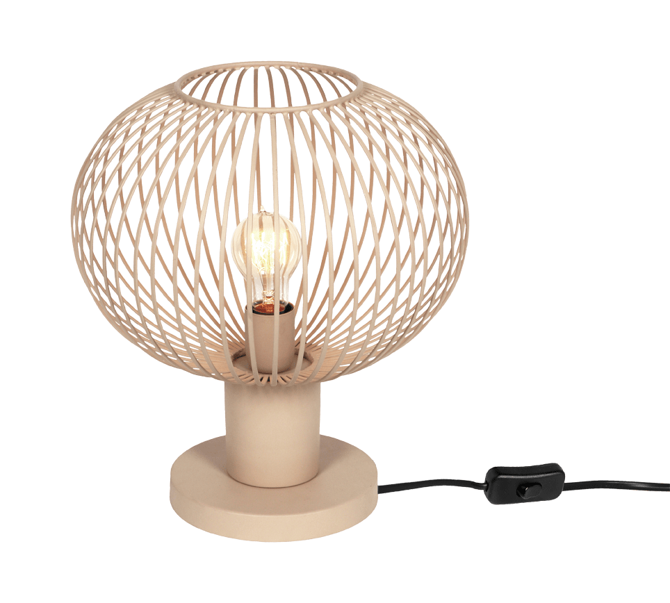 Gila 37cm Sand tischlampe Von Trio Lighting - 