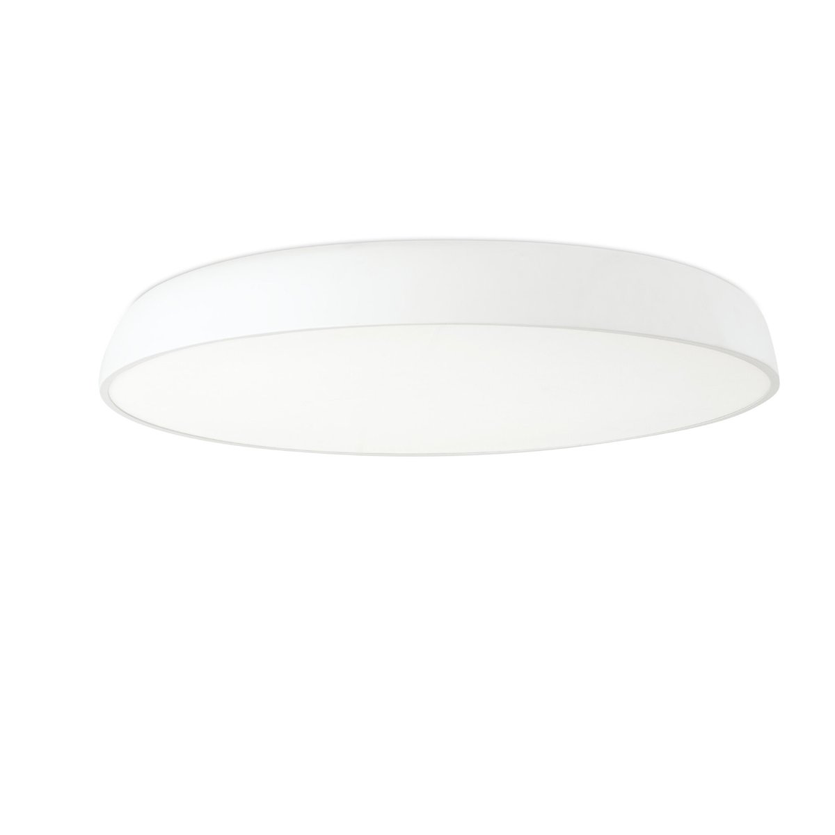 Mega Ø75 Weiß deckenleuchte Von Faro Barcelona - Mega ist eine elegante Deckenleuchte mit integrierter LED-Technologie und klassischem Design &ndash; perfekt f&uuml;r gleichm&auml;&szlig;ige und gem&uuml;tliche Raumbeleuchtung.