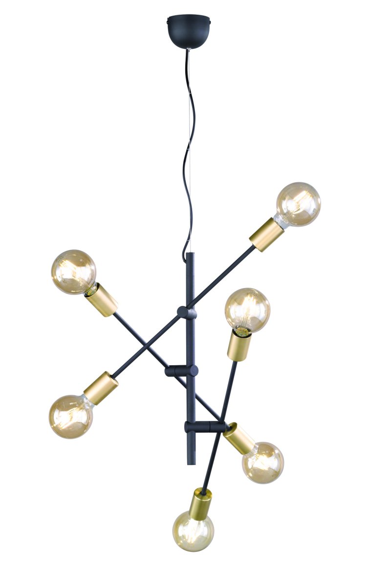 Cross 55cm Schwarz hängelampe Von Trio Lighting - 