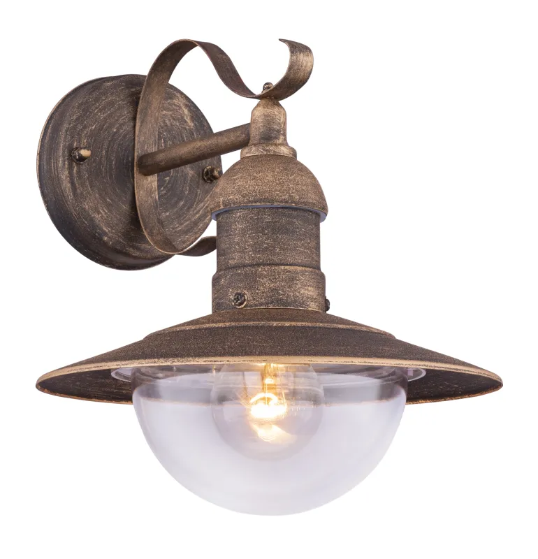 Linda Gold außenlampe Von Globo Lighting - Kombinera stil och funktion med Linda och skapa en inbjudande atmosf&auml;r runt ditt hem!