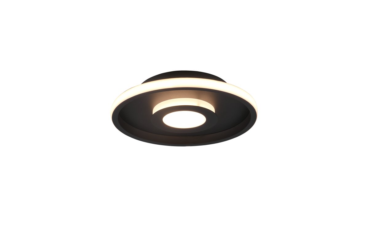 Ascari Ø30 Schwarz badezimmerlampe Von Trio Lighting - Dank der Schutzart IP44 ist die Leuchte ideal für Badezimmer und andere Feuchträume.