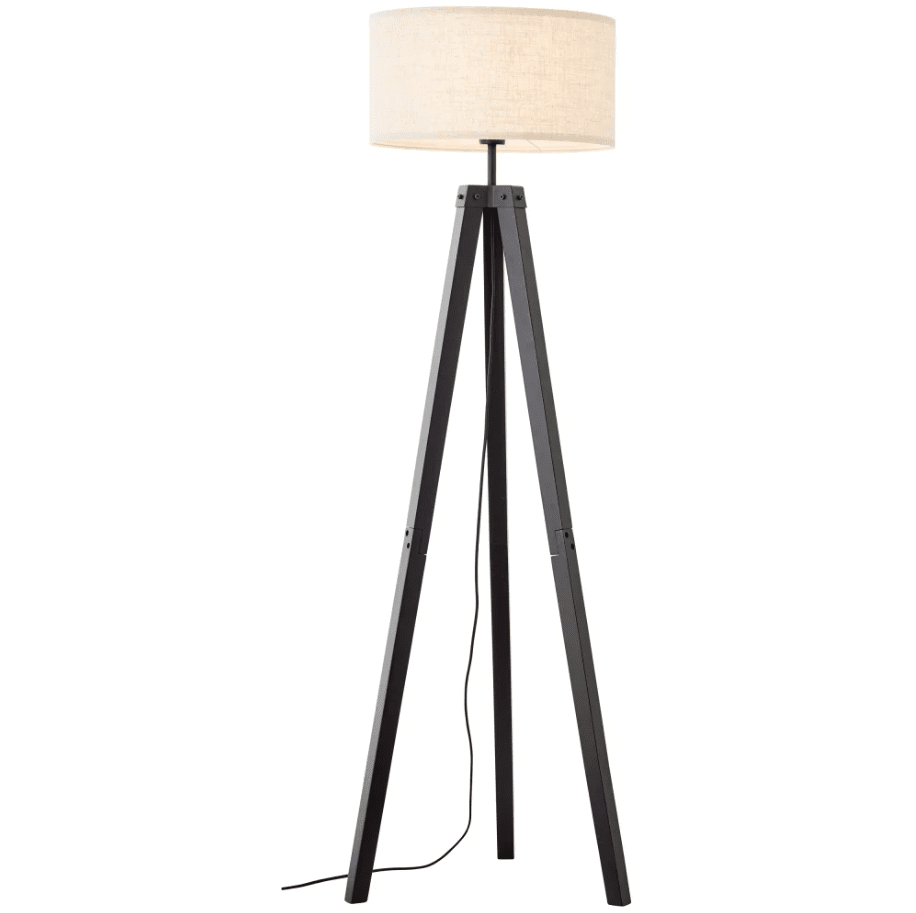 Holbrook Schwarz stehlampe Von Brilliant - Holbrook ist eine moderne Stehleuchte im Industriedesign.