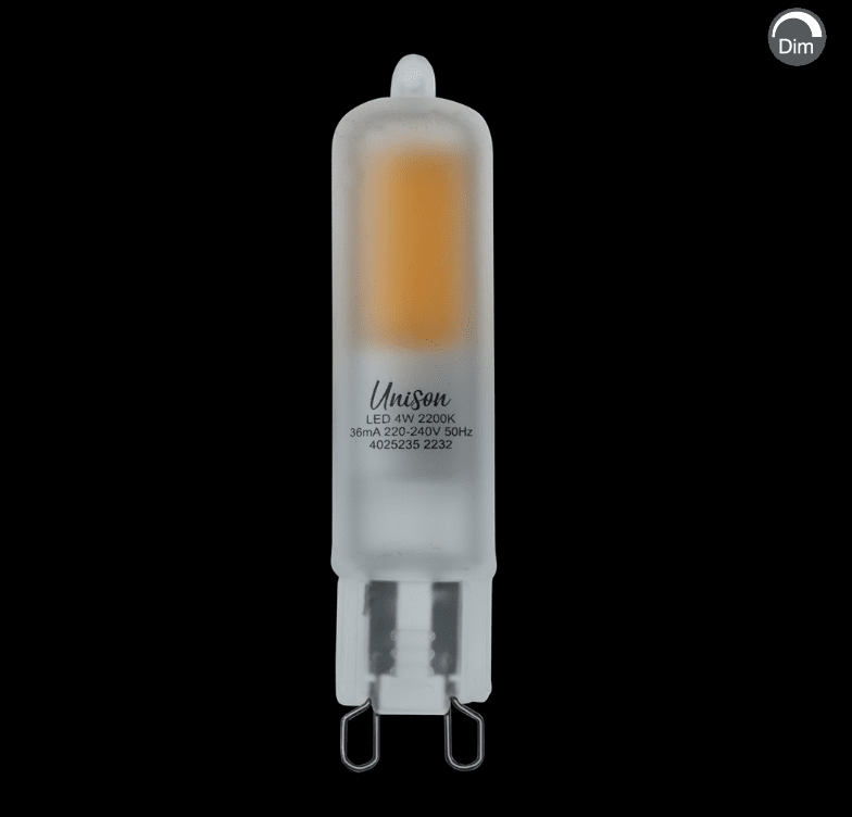 LED G9 matt 4W 2200K Dimmbar Von Unison - 