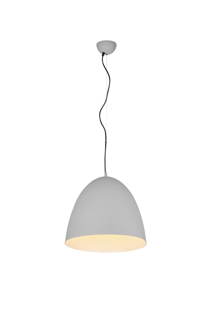 Tilda Ø40 Grau hängelampe Von Trio Lighting - Tilda spendet warmes Licht und schafft eine behagliche Atmosphäre – perfekt für alle, die ihrem Zuhause mit einem raffinierten Detail eine besondere Note verleihen möchten.