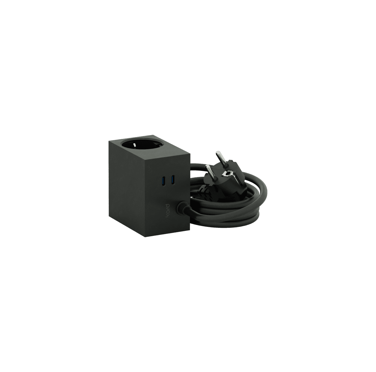 Cuboid+ Schwarz Von Kord - In einer Zeit, in der Technologie ein selbstverst&auml;ndlicher Teil des Alltags ist, verdienen selbst die allt&auml;glichsten Gegenst&auml;nde ein sch&ouml;nes Design und ein durchdachtes Design.