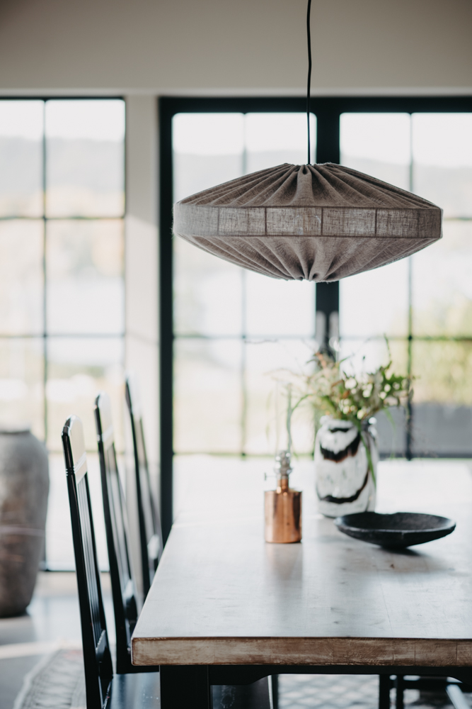 Alba Lampenschirm Ohne Aufhängung Ø58 Braun hängelampe Von Alde & Lind - Platzieren Sie sie im Wohnzimmer, Flur oder Schlafzimmer.